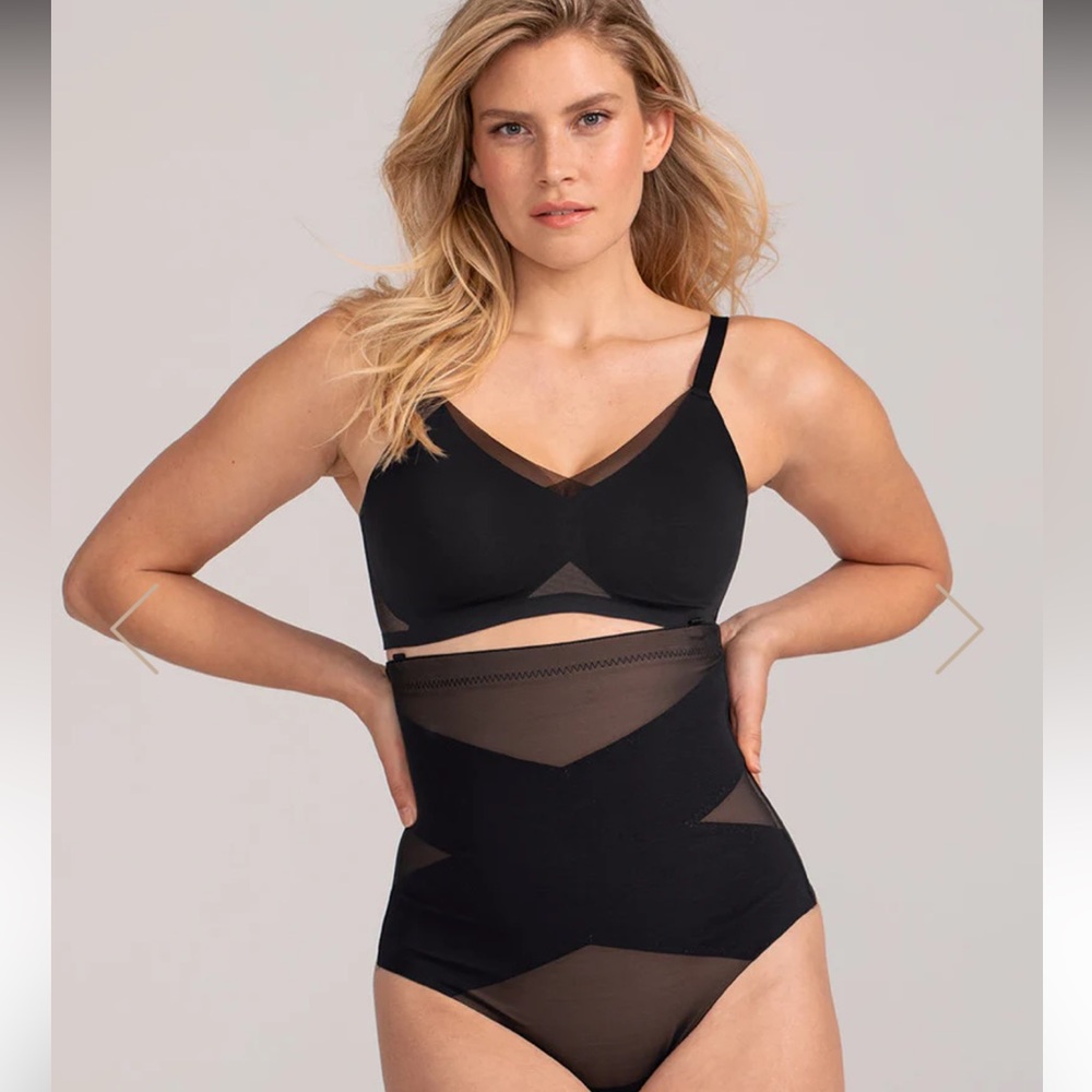 Honeylove Super Power SuperPower Thong Shapewear, Black‎ " size S